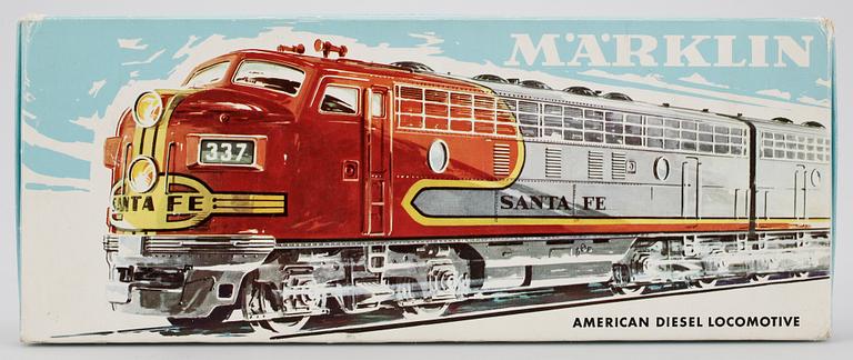 PARTI LEKSAKSJÄRNVÄGSDELAR, bl.a. Märklin. Tidigt 1960-tal.