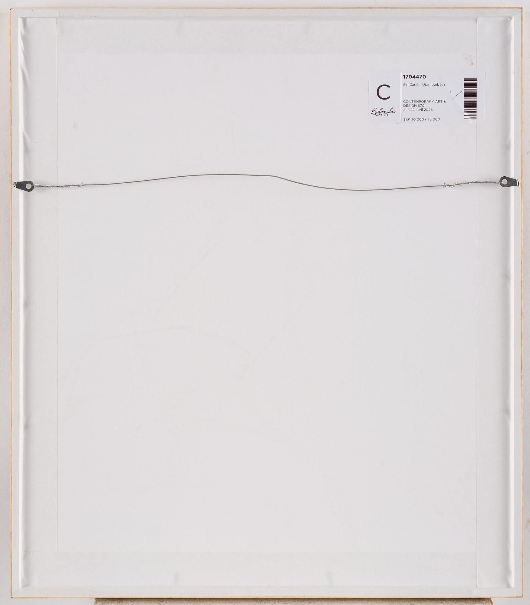 Siri Carlén, Utan titel.