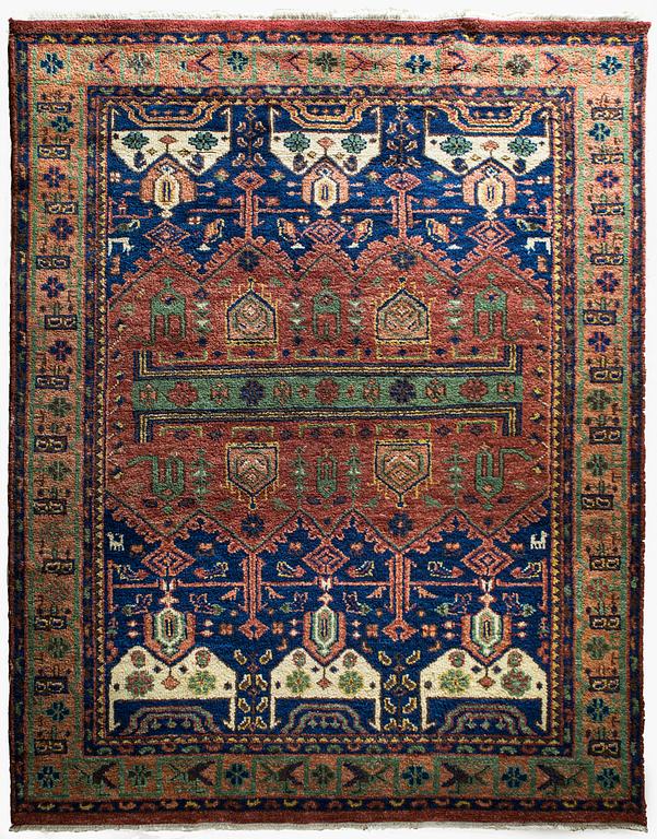 A carpet, Hereke Design, ca 305 x 242 cm.