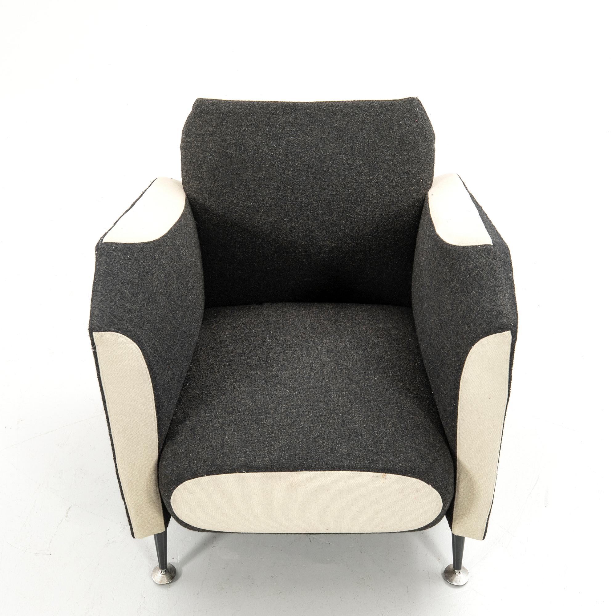 Javier Mariscal, armchair, "Hotel 21", Moroso, designed in 1995.