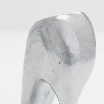 A metal shoe horn by Manolo Blahnik, 2000s.
