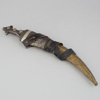 DOLK, så kallad Jambiya, Arabiska kulturområdet, 1900-talets början.