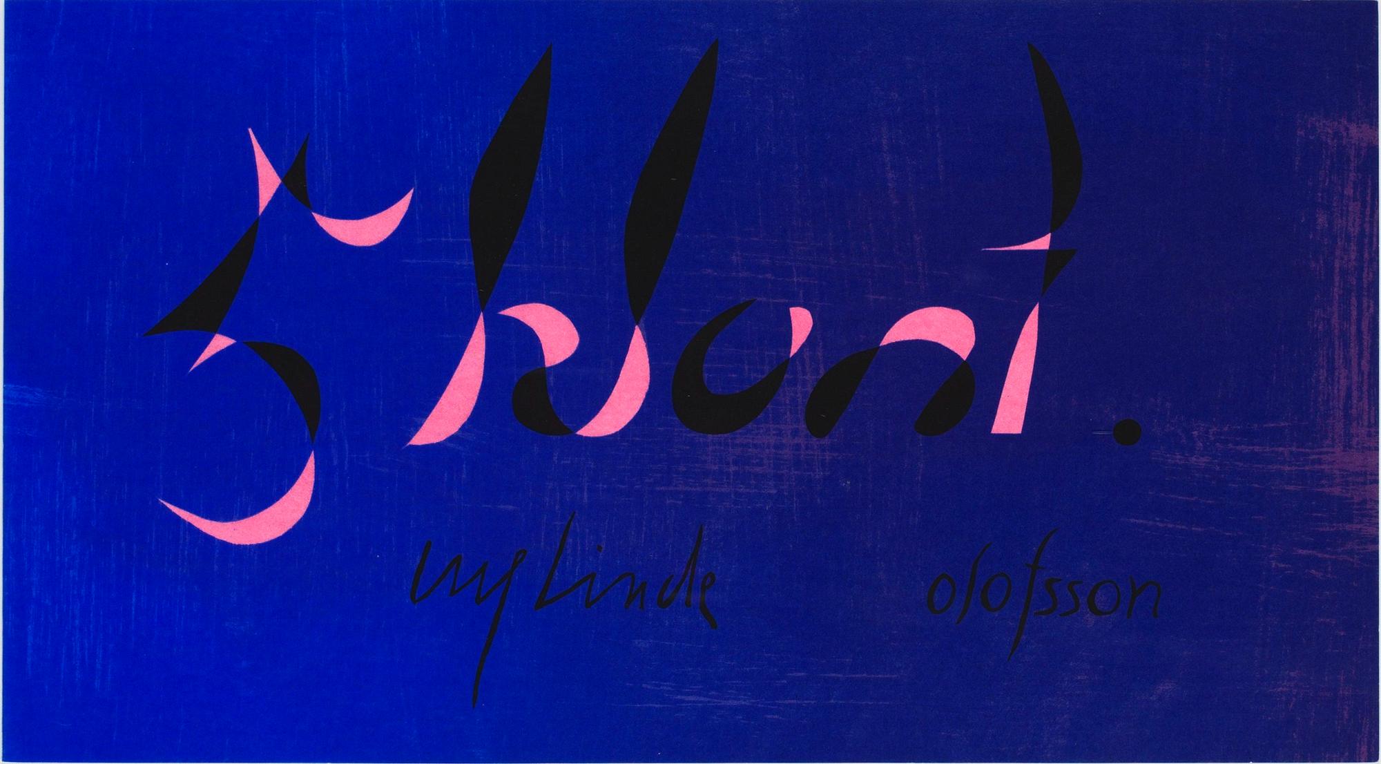 Pierre Olofsson, "5 Klont".