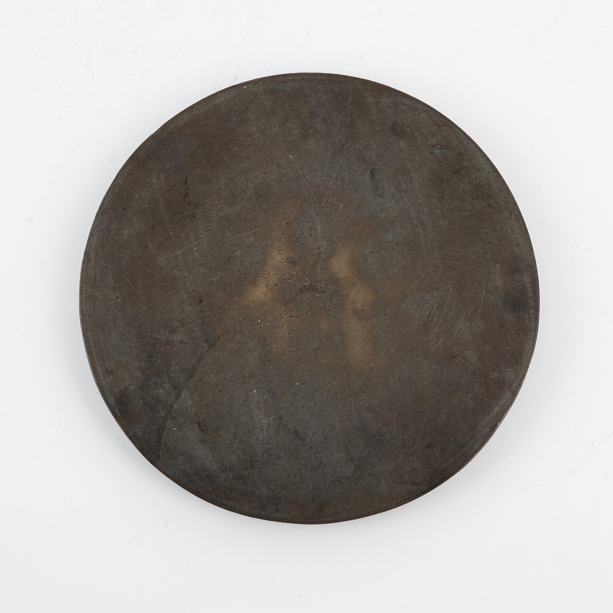 Spegel, brons. Tangdynastin (618-907).