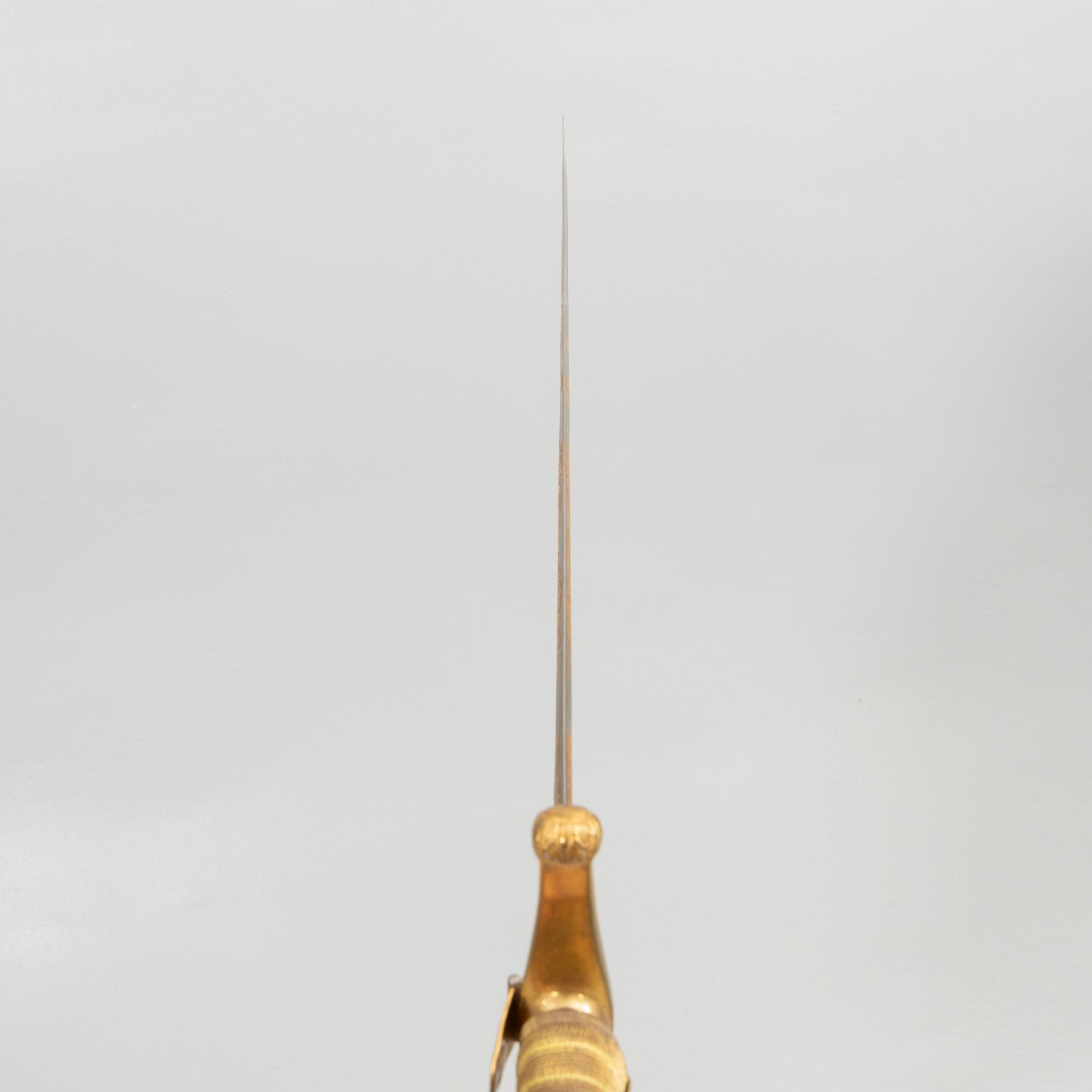 Sabre, m/1899 for a county sheriff, Södermanland, early 20th century.