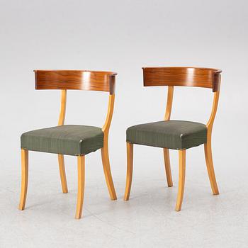 Josef Frank, stolar, ett par, modell B 300, Firma Svenskt Tenn, formgiven 1925.