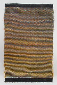 Ritva Puotila,  konsttextil, signerad Ritva Puotila 1998, Woodnotes.