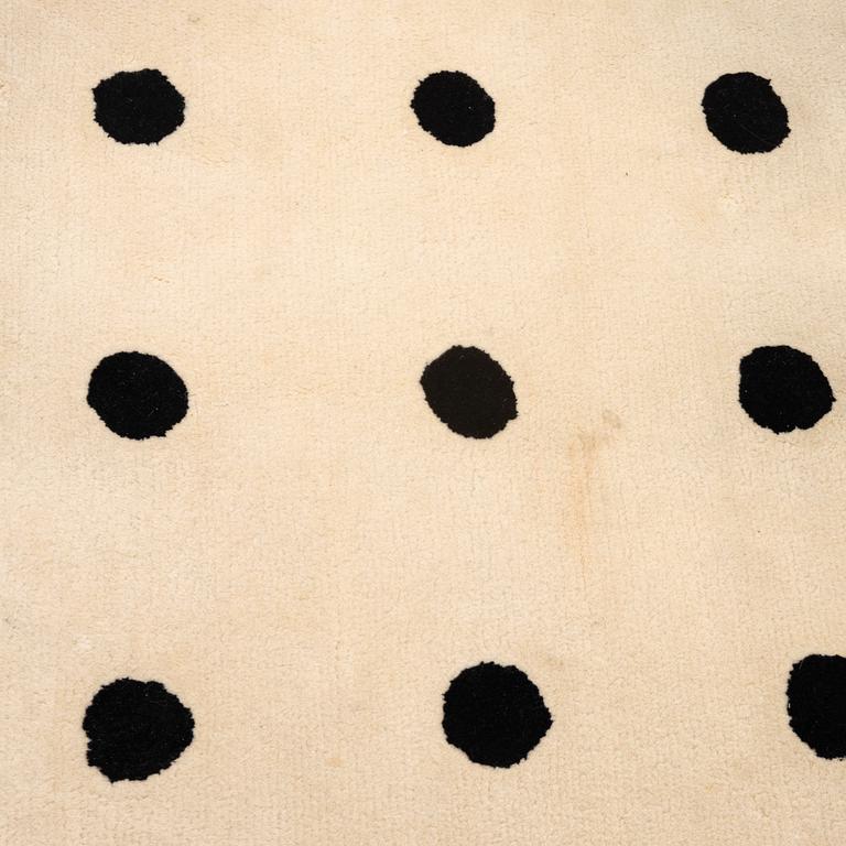 Pia Wallén, a carpet, tufted, Nordiska Galleriet 1986, ca 299 x 255 cm.