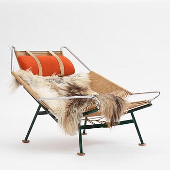Hans J. Wegner, fåtölj, "Flag Halyard", Getama, Danmark, 1950-60-tal.