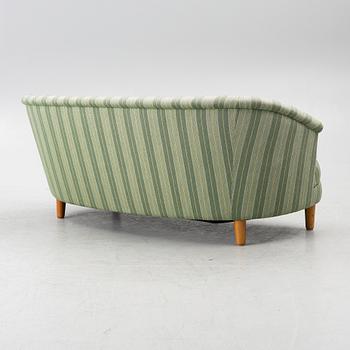 Carl Malmsten, soffa, svängd "Roma", 1900-talets mitt.