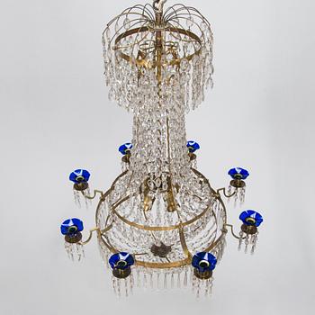 A Swedish chandelier from around year 1800.