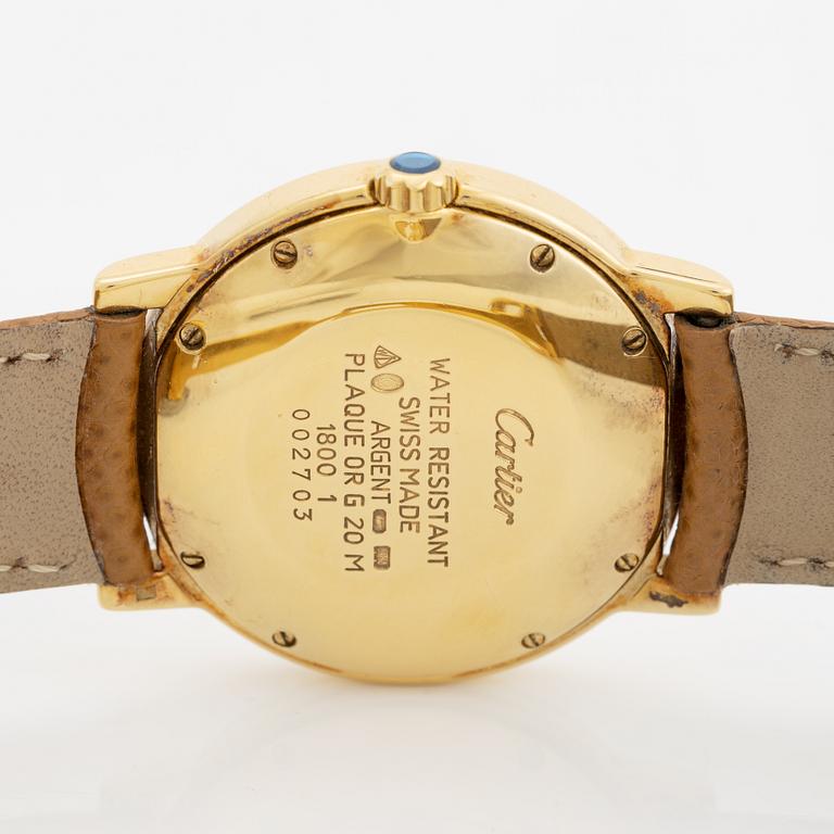 Cartier, Must II, armbandsur, 32,5 mm.