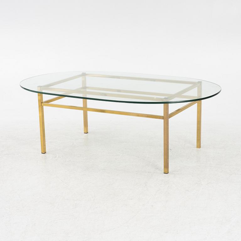 A glass table, Englesson, second half of the 20th century.