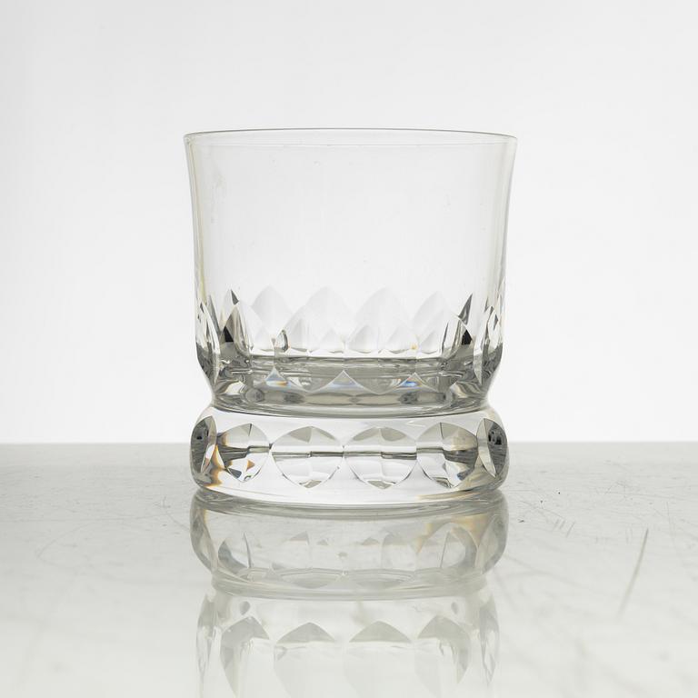 Göran Wärff, a 46 piece "Prince" glass service, Kosta Boda, Sweden, end of the 20th century.