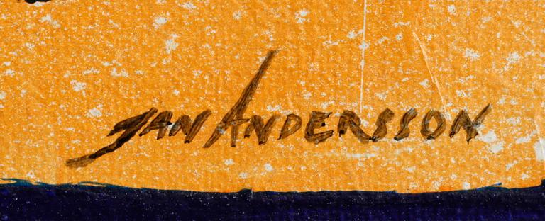 JAN ANDERSSON, olja på duk, sign.