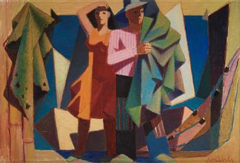 796. Waldemar Lorentzon, "Fiskarparet".