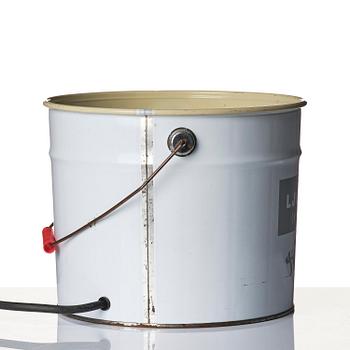 Fredrik Wretman, bordslampa/ljusobjekt, "LJUS FÄRG (Svart kabel)", ed. 9/360, Källemo, Värnamo, efter 2005.