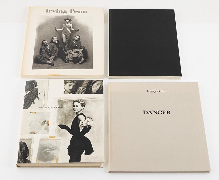 Irving Penn, samling fotoböcker och publikationer, 23 delar.