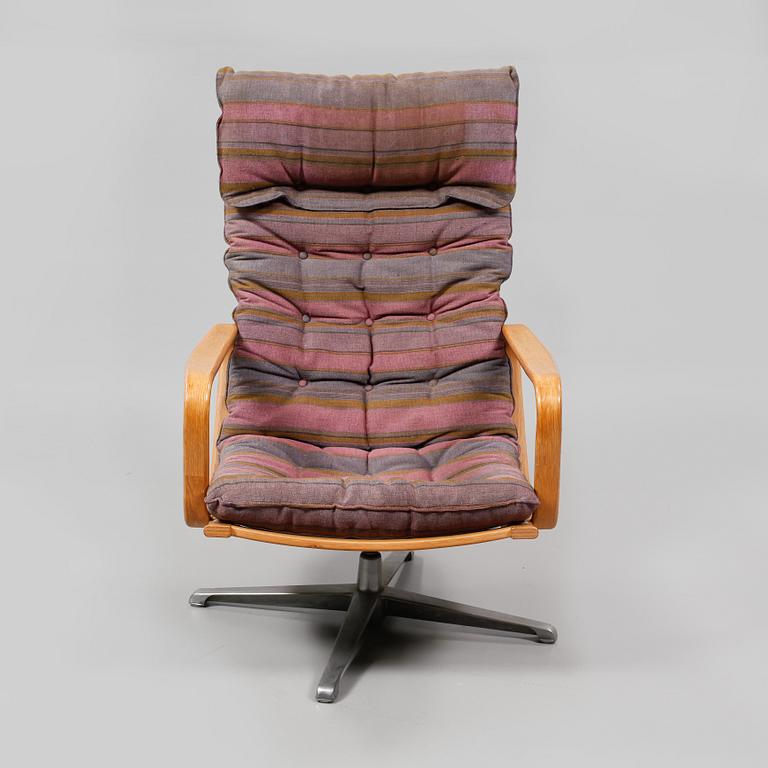 FÅTÖLJ, Alf Svensson och Yngvar Sandström, Källemo Nya Möbel AB, Vaggeryd, 1960-tal.