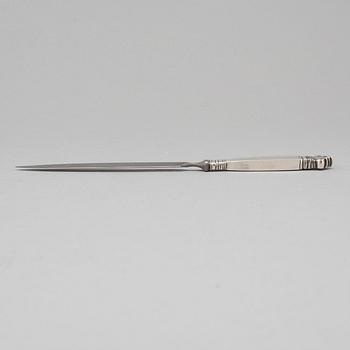 GEORG JENSEN, a sterling silver letter opener, Denmark.