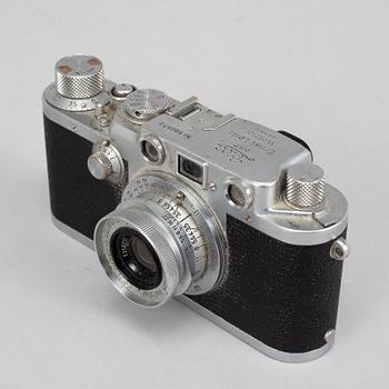 Leica IIIf, "Black Dial", 1951-52, chrome.