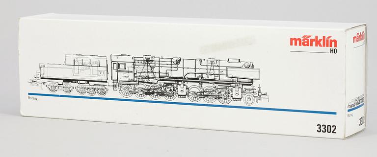 ÅNGLOK, Märklin H0 3302, 1900-talets andra hälft.