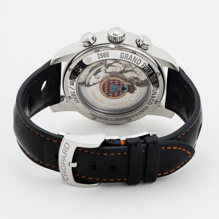 CHOPARD, Mille Miglia, Grand Prix de Monaco, Chronometer, "Tachometer", chonograph, wristwatch, 44 mm.