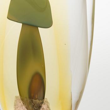 Oiva Toikka, skulptur, "Lollipop", signerad Oiva Toikka, Nuutajärvi 2009 86/100.