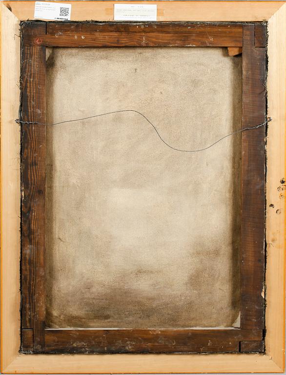 OKÄND KONSTNÄR, 2 st, oljor på duk, 2000-tal.