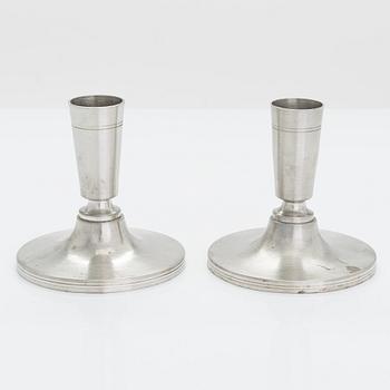 Paavo Tynell,  a pair of candlesticks, Taito/Idman 1938.