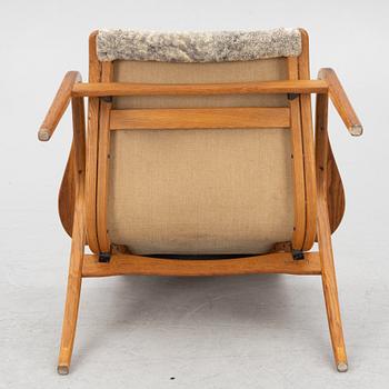 Yngve Ekström, A 'Lamino' armchair, Swedese, Sweden, second half of the 20th century.