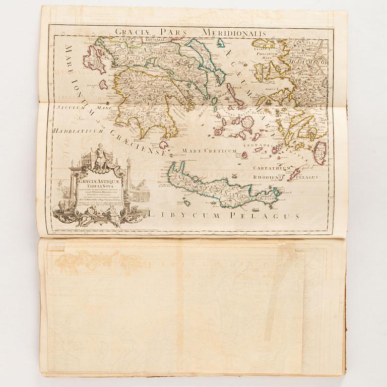 Atlas with 32 engraved maps.