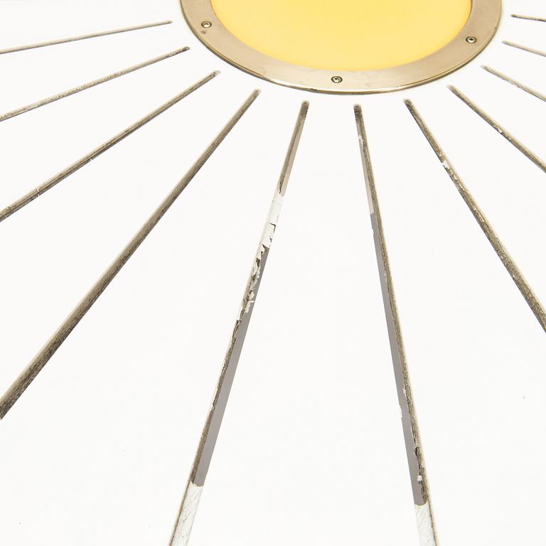 Alvar Aalto, a 5-piece 'Aurinko' (Sun-series) garden furniture suite for Artek 2009.