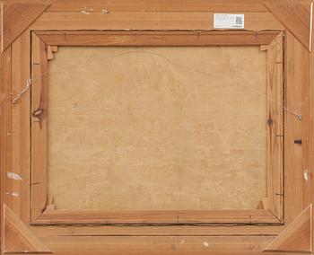 FELICE GIORDANO, olja på duk, signerad.