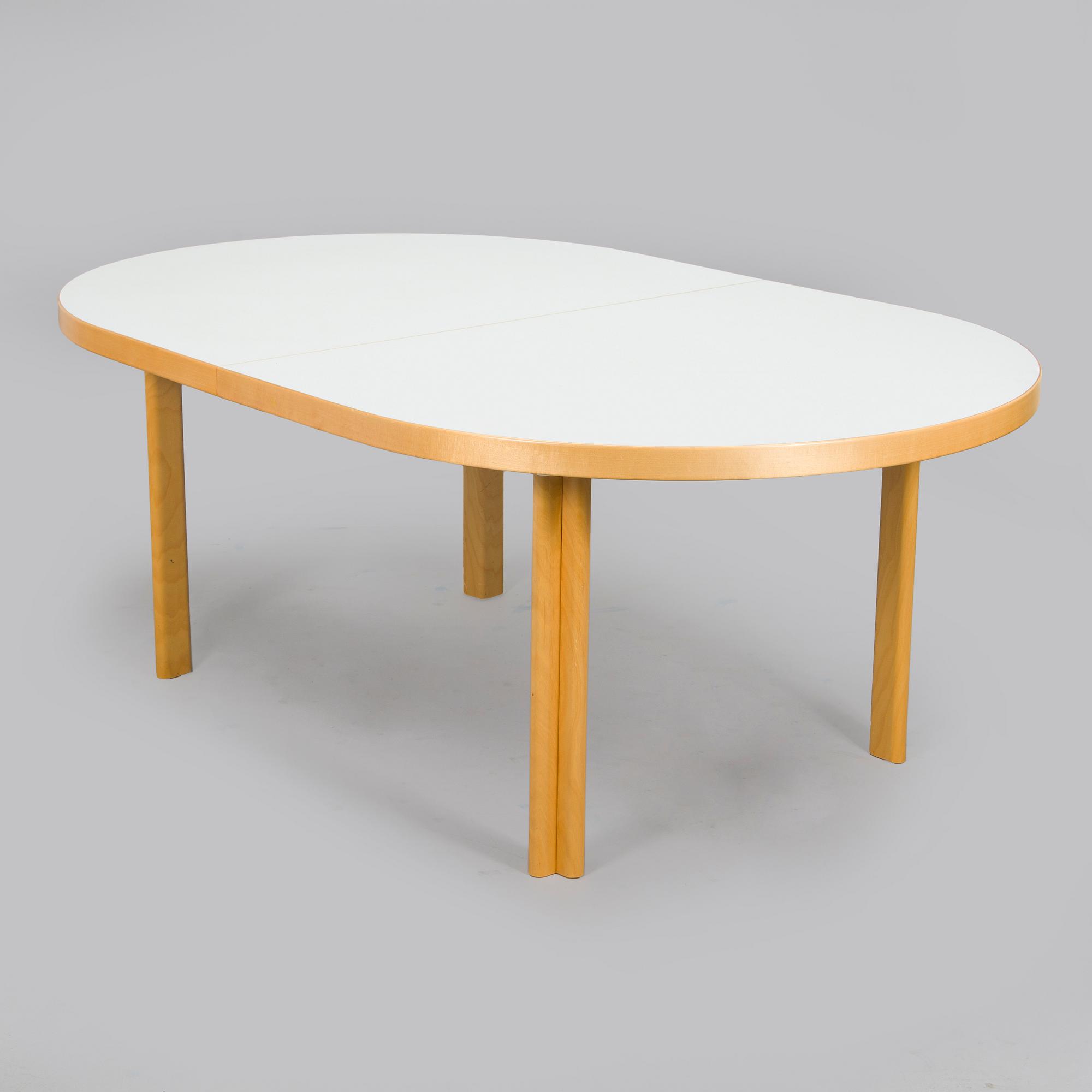 Alvar Aalto, matbord, modell H99, Artek 1900-talets slut.