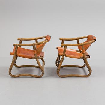 A pair of 1970s "Espri" easychairs by Ikea.