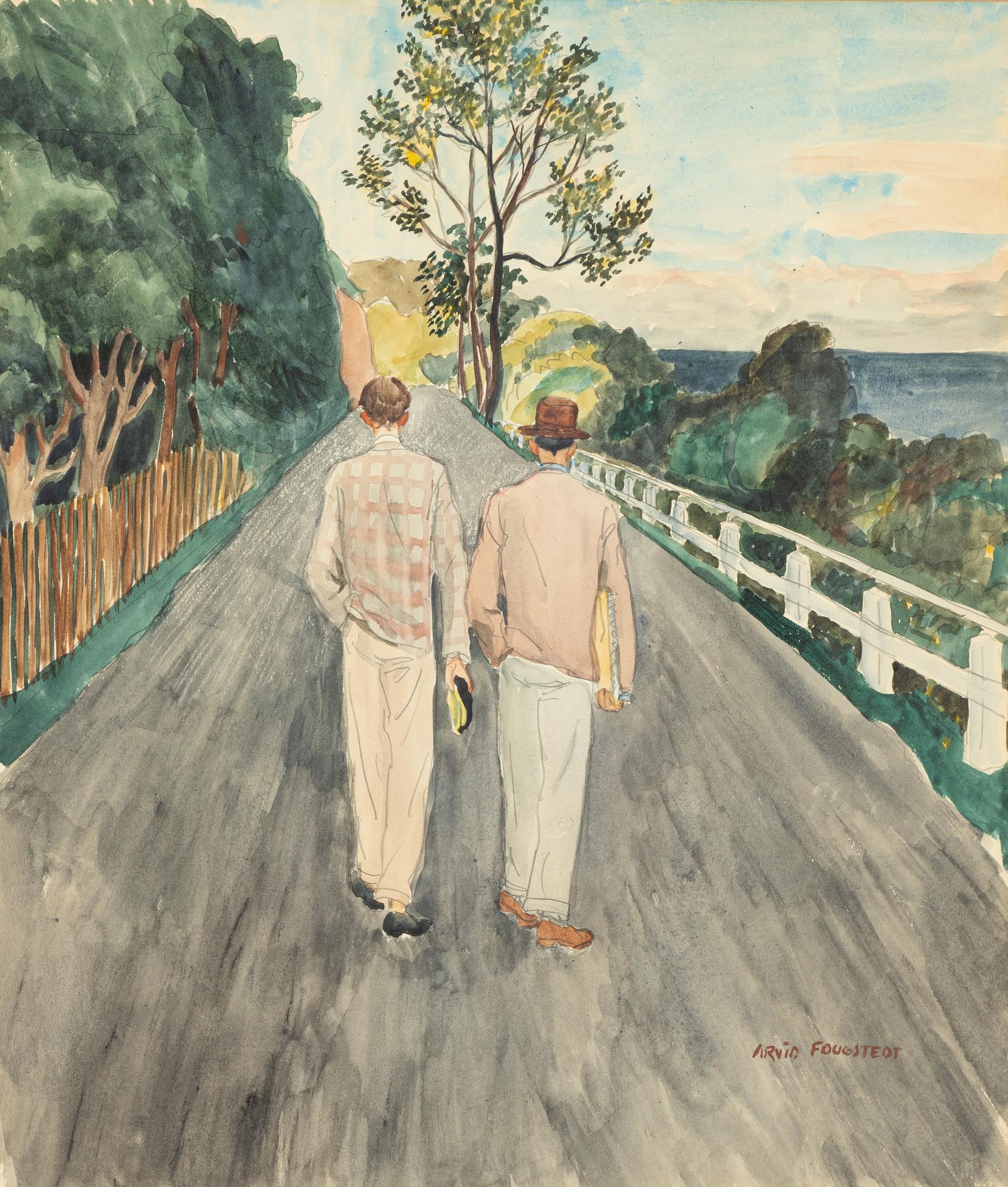Arvid Fougstedt, "Höstpromenad".