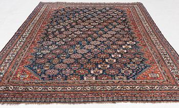An antique south west Persian carpet, c. 332 x 2390 cm.