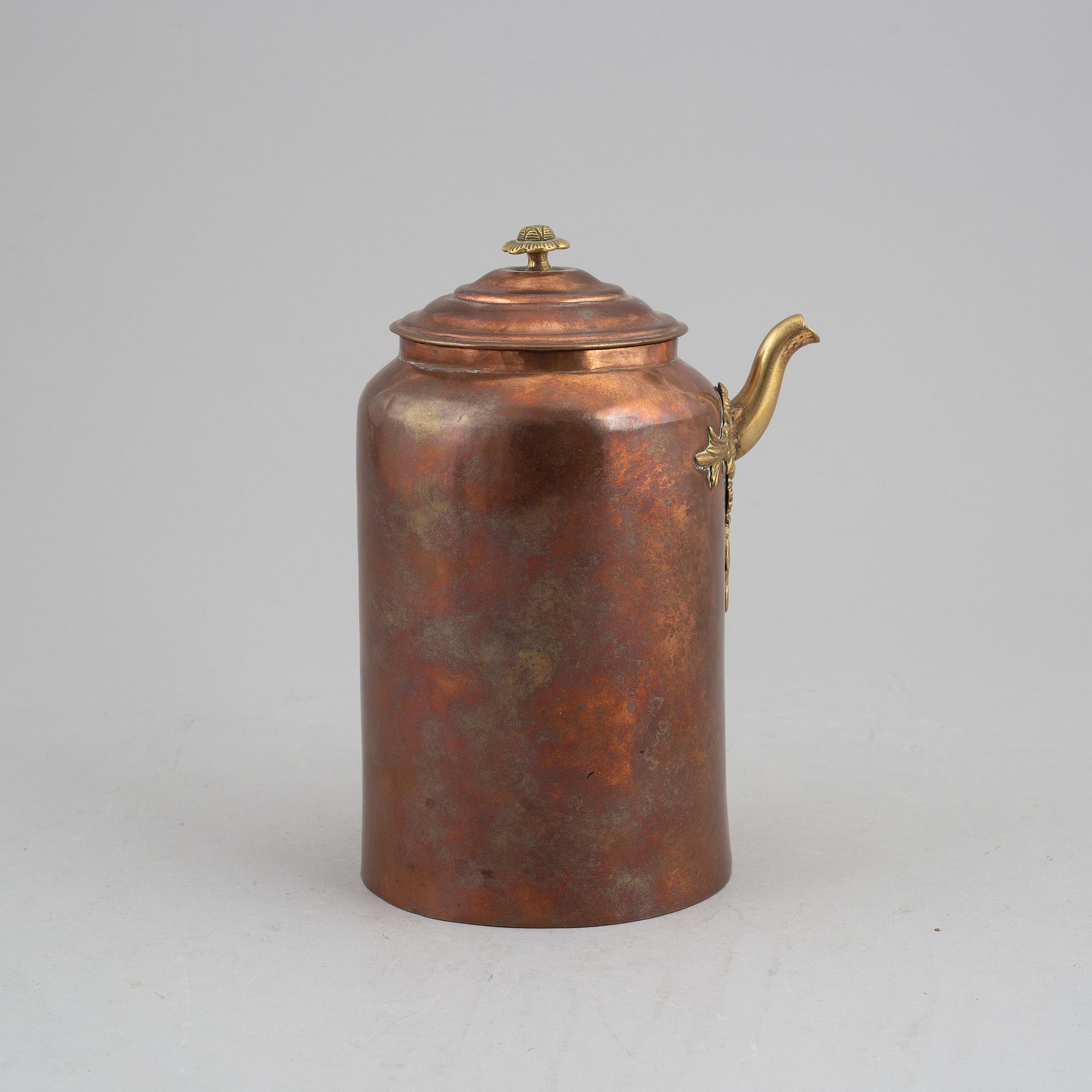 A Swedish rococo coffe pot, second half of the 18th Century.