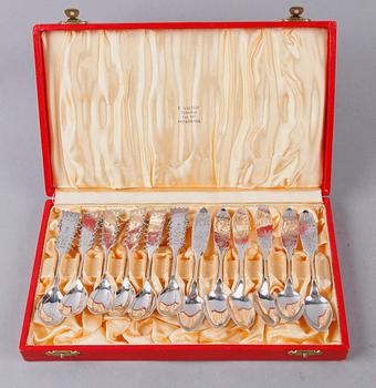 SKEDAR, 25 st, silver, bl a Alton och Ceson, 1900-talets andra hälft.