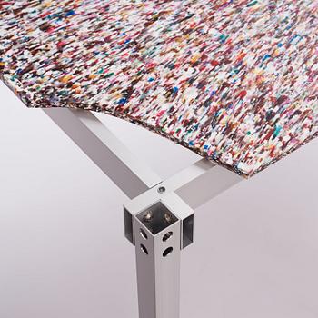 Fredrik Paulsen, a unique table, "Desk One, Broken Smiles", JOY, 2024.