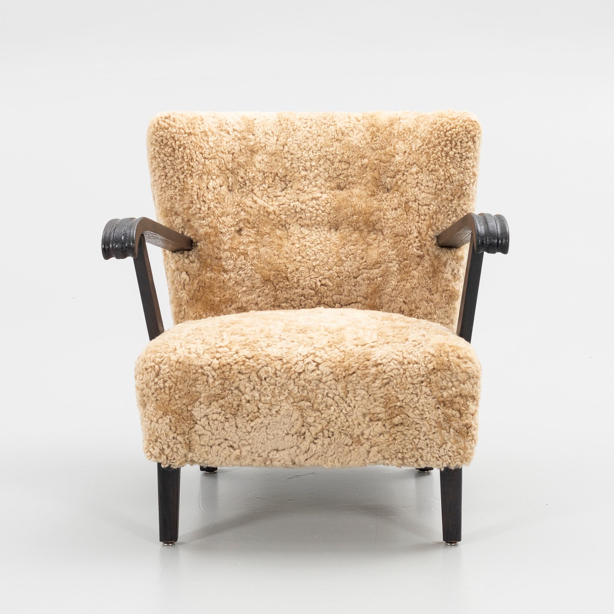 Armchair, Danish cabinetmaker, 1940s.
