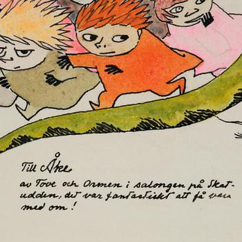 Tove Jansson, Fillyjonk with a snake.