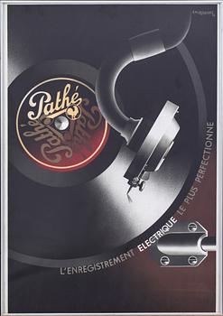 ADOLPHE MOURON CASSANDRE, lithographic poster.