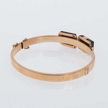 ARMBAND, 14K och spektrolit. Tillander 1957.