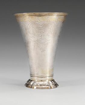 458. BÄGARE, silver, Mathias Forswall, Uppsala (verksam 1773-1786-).