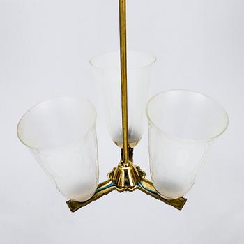 Gunilla Jung, a 1930's '206' pendant light for Stockmann Orno.