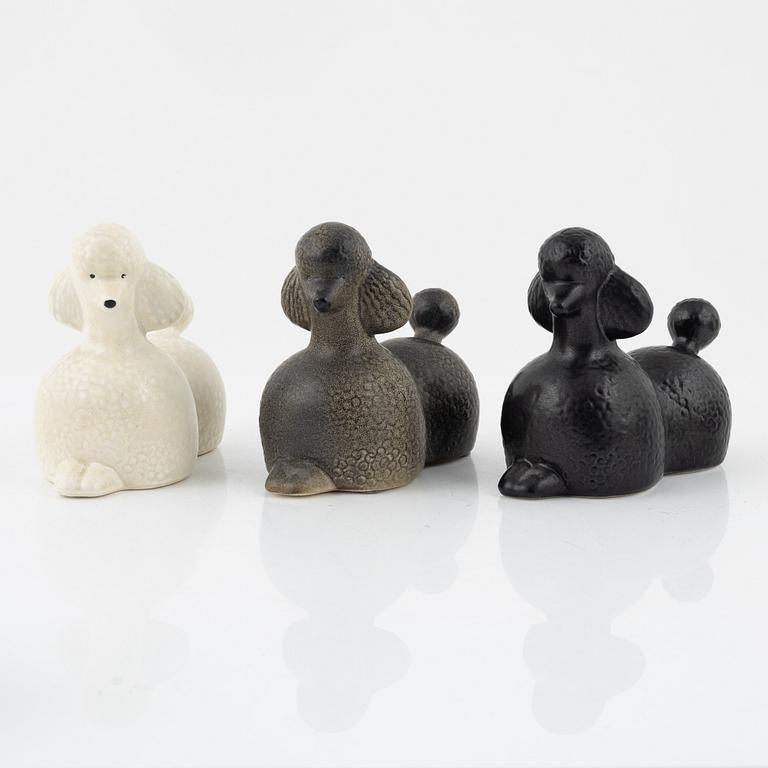 Lisa Larson, parti om tolv figuriner , Gustavsberg.