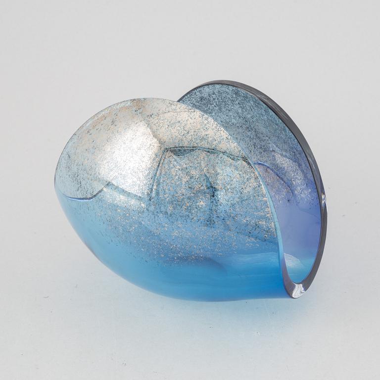 Lena Bergström, a 'Planets' glass sculpture/bowl from Kosta, Sweden. Signed and numbered 311/500.