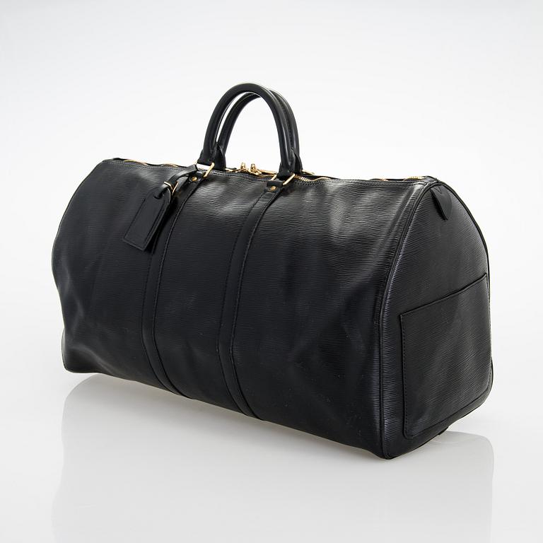 Louis Vuitton, A Epi Leather 'Keepall 55' Bag.